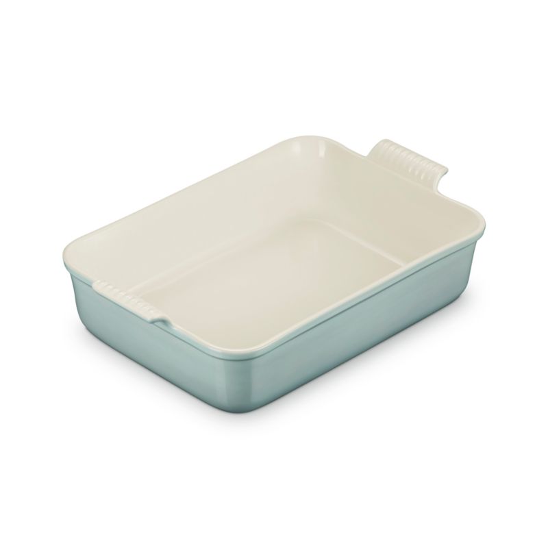 Le Creuset ® Heritage 6.75-Qt. Sea Salt Deep Rectangular Lasagna Dish - image 1 of 5