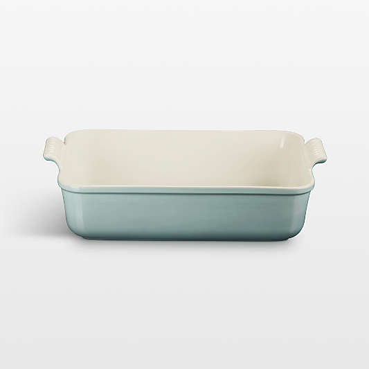Le Creuset ® Heritage 6.75-Qt. Sea Salt Deep Rectangular Lasagna Dish