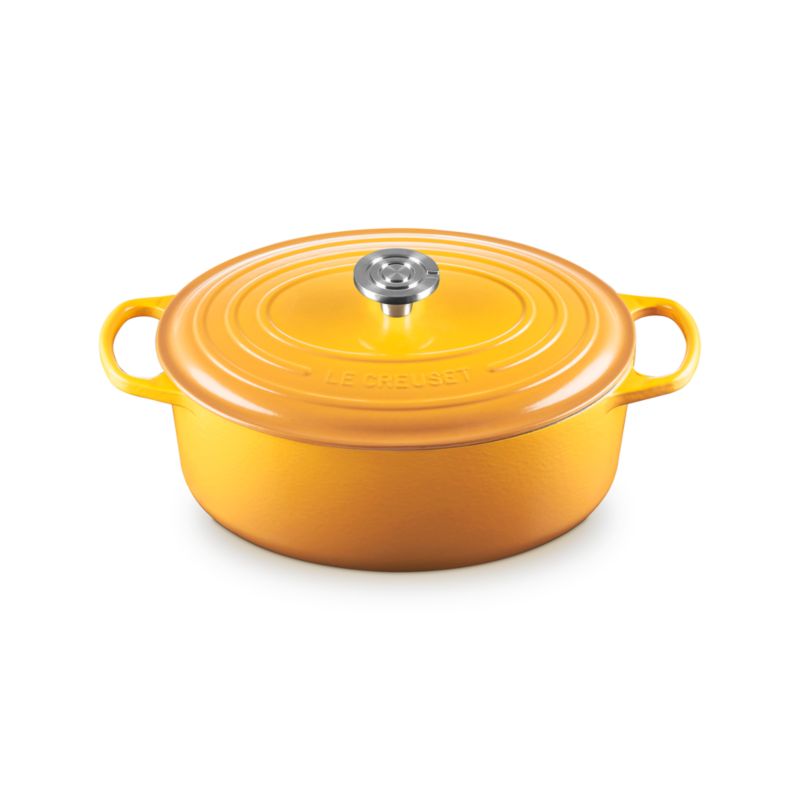 Le Creuset ® Signature 6.75-Qt. Nectar Enameled Cast Iron Oval Dutch Oven - image 2 of 10