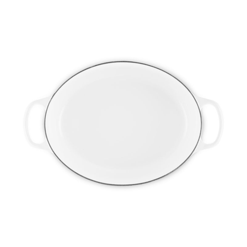 Le Creuset ® Signature 6.75-Qt. White Enameled Cast Iron Oval Dutch Oven - image 5 of 8
