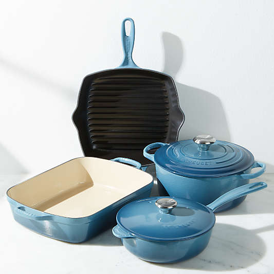 Le Creuset ® Marine 6-Piece Cast Iron Signature Set