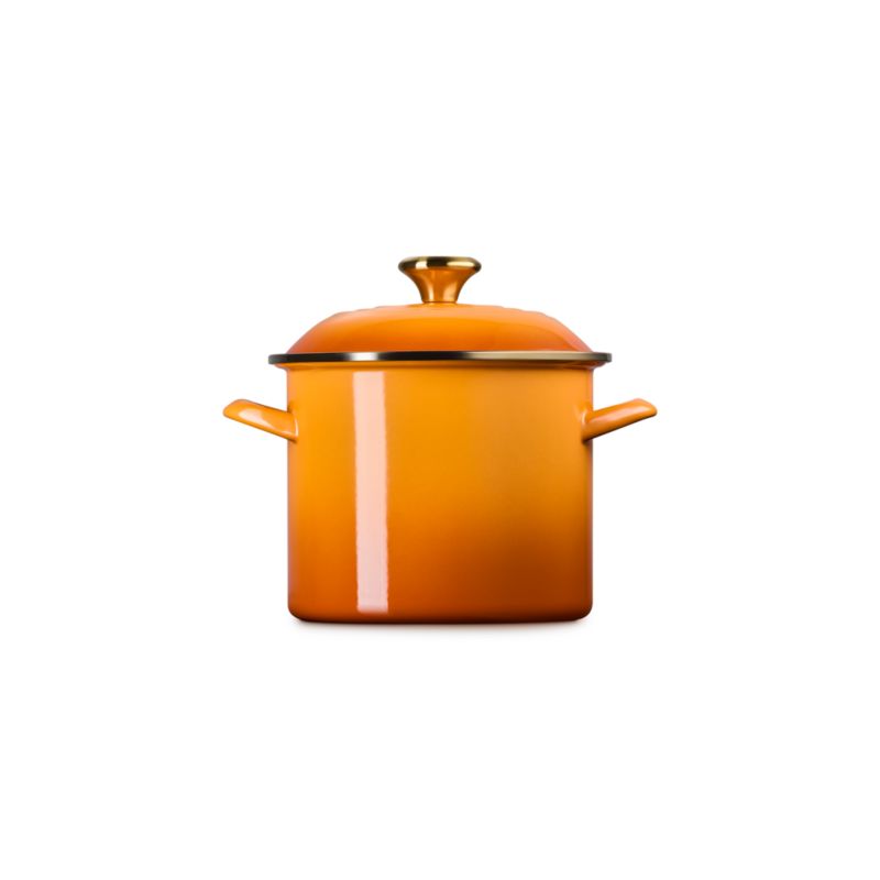 Le Creuset ® 6-Qt. Persimmon Enameled Stockpot - image 4 of 6