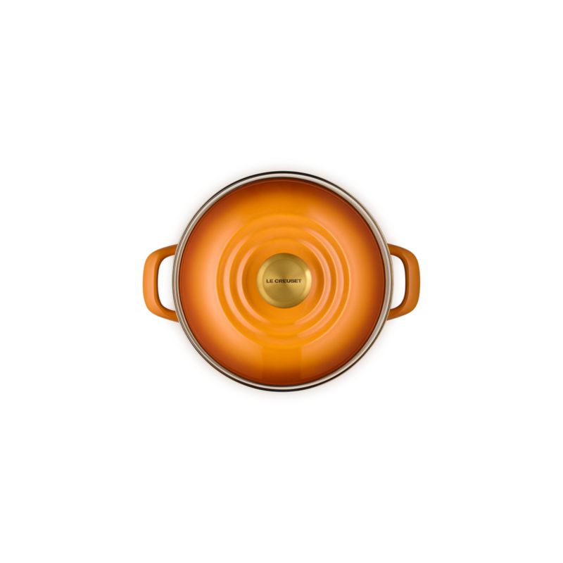Le Creuset ® 6-Qt. Persimmon Enameled Stockpot - image 2 of 6