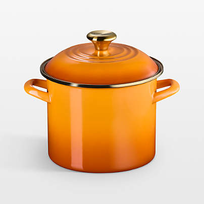 Le Creuset ® 6-Qt. Persimmon Enameled Stockpot