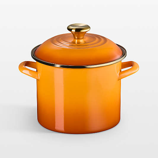 Le Creuset ® 6-Qt. Persimmon Enameled Stockpot