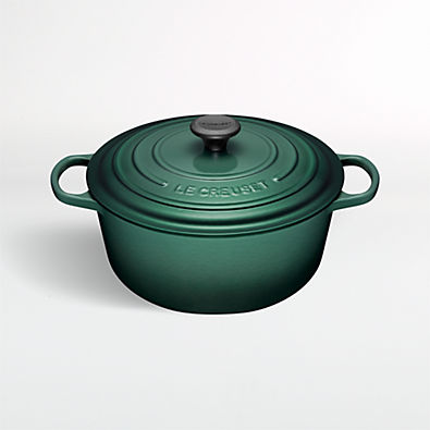 View Le Creuset ® Signature Artichaut 6.7 Liter/7.25-Quart Round Dutch Oven details