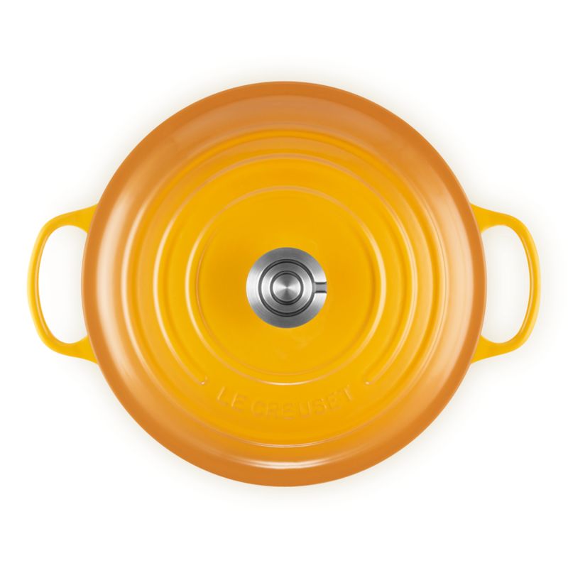 Le Creuset ® Signature 7.25-Qt. Nectar Enameled Cast Iron Round Dutch Oven - image 5 of 12