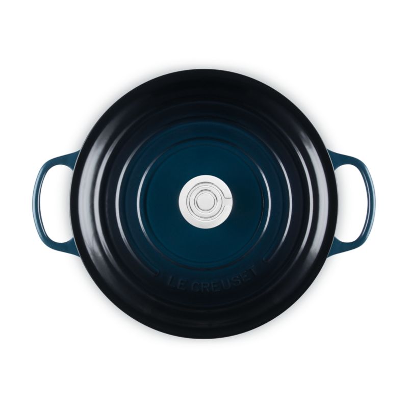 Le Creuset ® Signature 6.7L/7.25-Qt Nuit Enameled Cast Iron Round Dutch Oven - image 5 of 14