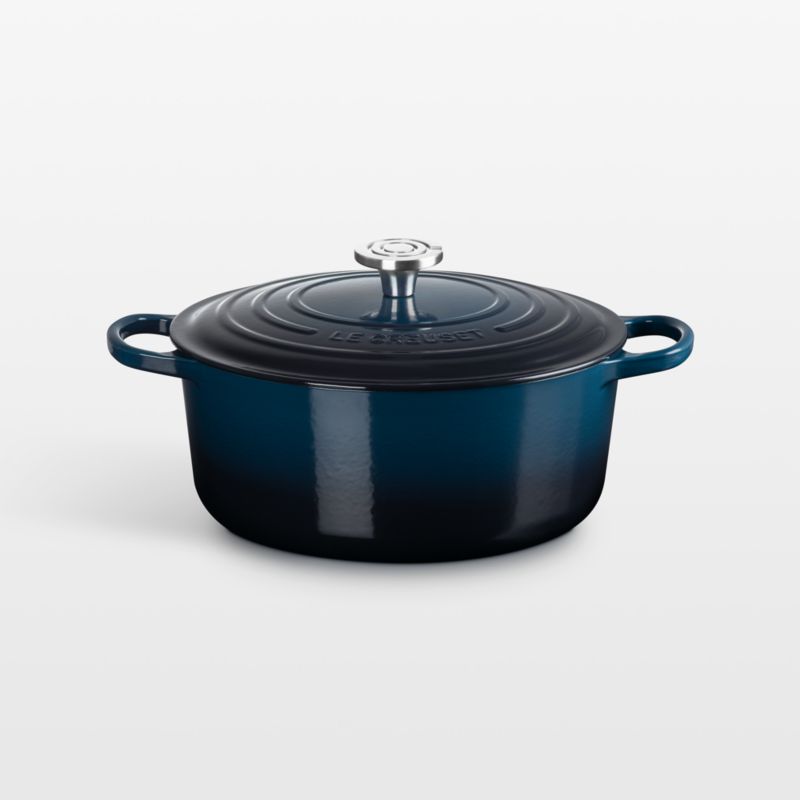 Le Creuset ® Signature 6.7L/7.25-Qt Nuit Enameled Cast Iron Round Dutch Oven - image 1 of 11
