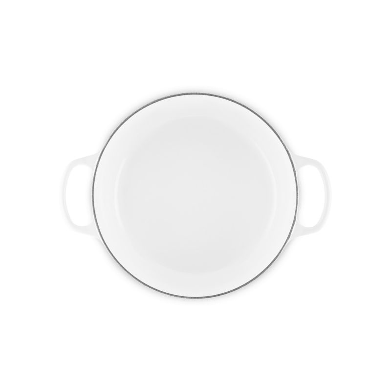 Le Creuset ® Signature 7.25-Qt. White Enameled Cast Iron Dutch Oven - image 2 of 11