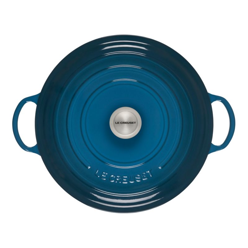 Le Creuset Chef's Oven with Copper Knob - 7.5-qt Deep Teal – Cutlery and  More