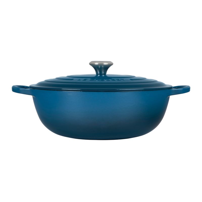 Le Creuset Chef's Oven with Copper Knob - 7.5-qt Deep Teal – Cutlery and  More