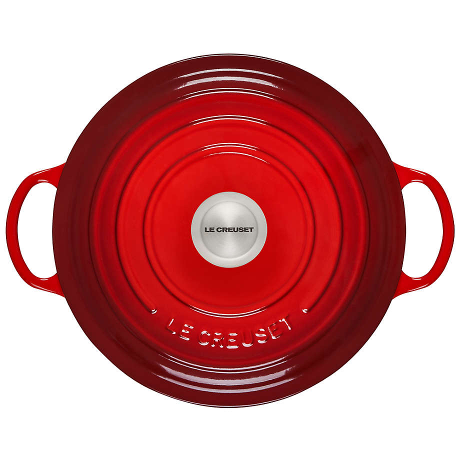 Le Creuset Enameled Cast Iron Signature Chef's Oven, 7.5 qt., Cerise