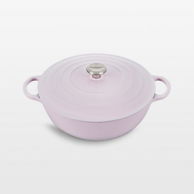 View Le Creuset ® Signature Shallot 7.5-Qt. Enameled Cast Iron Chef Oven details