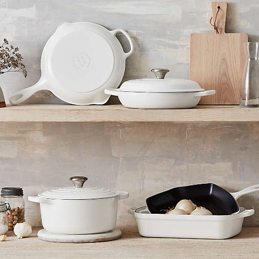 Le Creuset ® Signature White Enameled Cast Iron 7-Piece Cookware Set