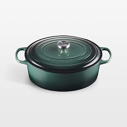 Le Creuset ® Signature 8-Qt. Artichaut Enameled Cast Iron Oval Dutch Oven