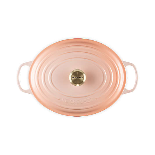 Le Creuset ® Signature 8-Qt. Peche Enameled Cast Iron Oval Dutch Oven
