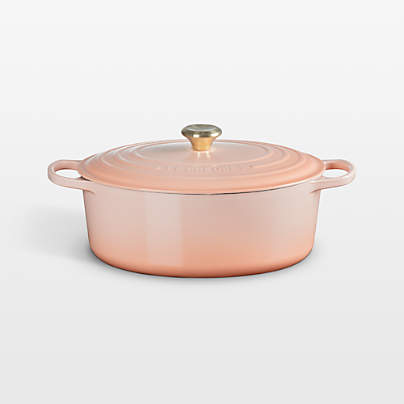 Le Creuset ® Signature 8-Qt. Peche Enameled Cast Iron Oval Dutch Oven