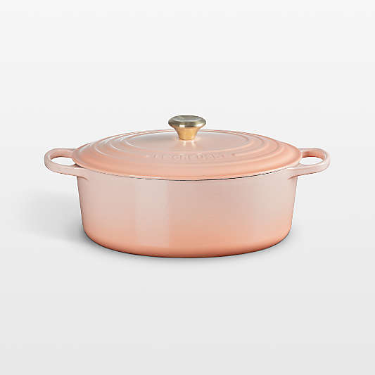 Le Creuset ® Signature 8-Qt. Peche Enameled Cast Iron Oval Dutch Oven