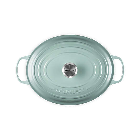 Le Creuset ® Signature 8-Qt. Sea Salt Enameled Cast Iron Oval Dutch Oven