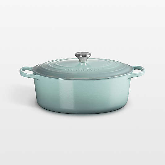 Le Creuset ® Signature 8-Qt. Sea Salt Enameled Cast Iron Oval Dutch Oven