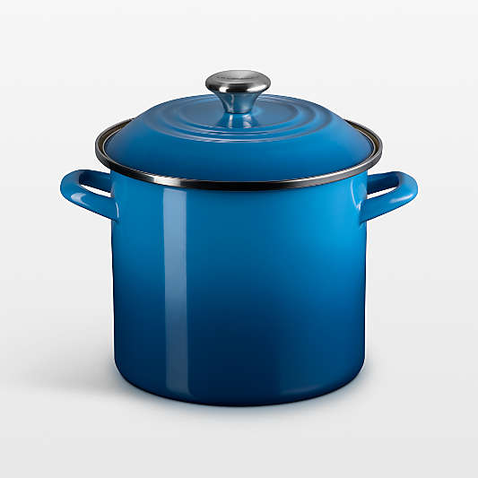 Le Creuset ® 8-Qt. Marseille Enameled Stockpot with Stainless Steel Knob