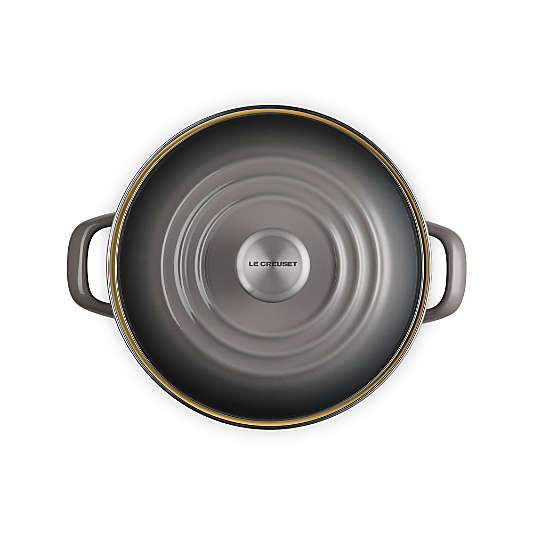 Le Creuset ® 8-Qt. Oyster Enameled Stockpot with Stainless Steel Knob