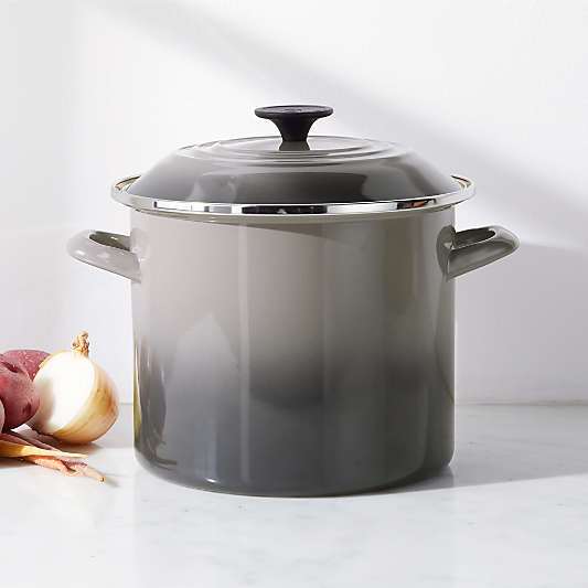 Le Creuset ® Oyster 8-Qt. Enameled Stockpot