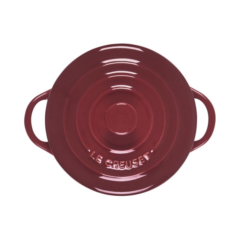 Le Creuset 8-Oz. Rhone Mini Cocotte + Reviews | Crate & Barrel