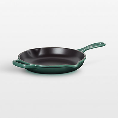 View Le Creuset ® Signature 9" Artichaut Enameled Cast Iron Skillet details