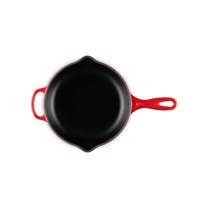 Le Creuset ® Signature 9" Cerise Enameled Cast Iron Skillet - image 2 of 8