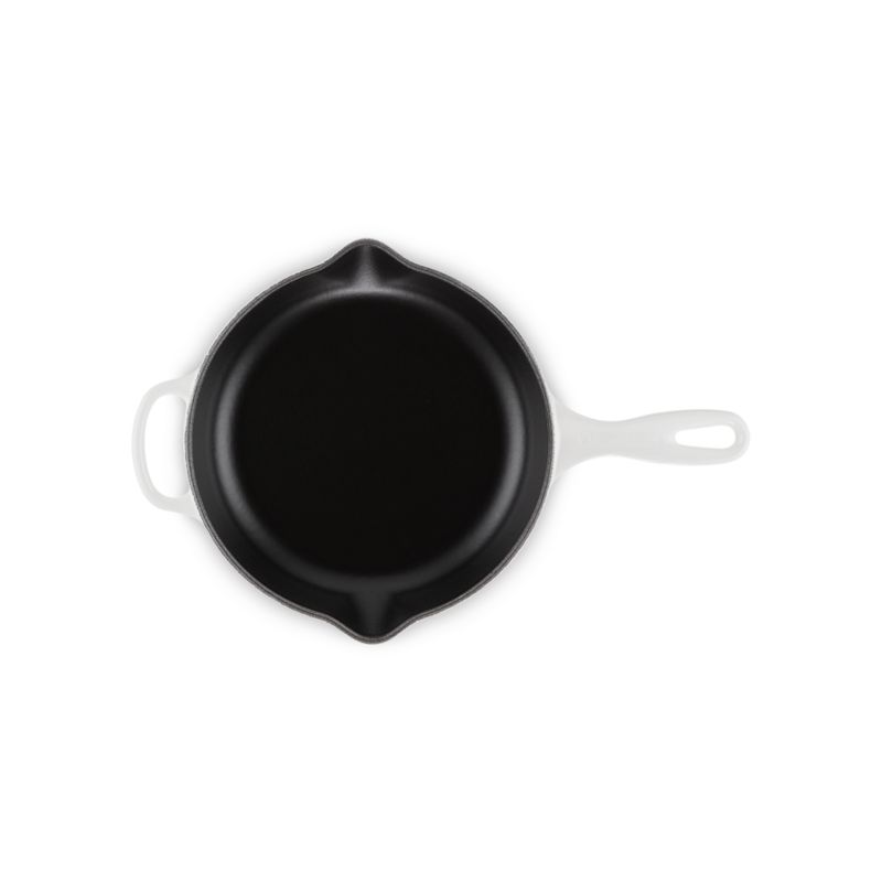 Le Creuset ® Signature 9" White Enameled Cast Iron Skillet - image 1 of 7
