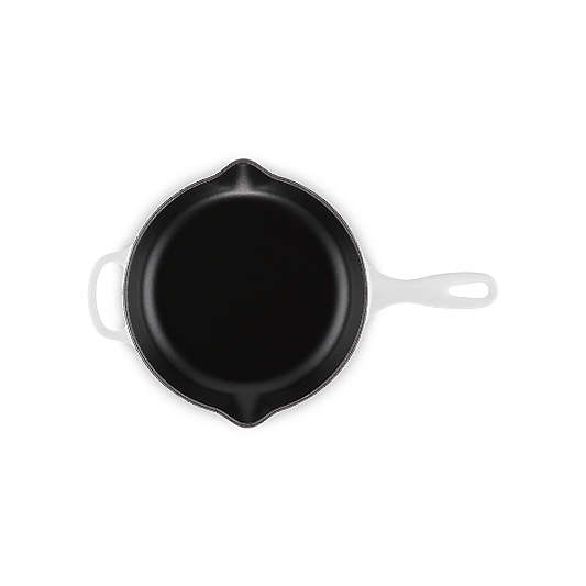 Le Creuset ® Signature 9" White Enameled Cast Iron Skillet