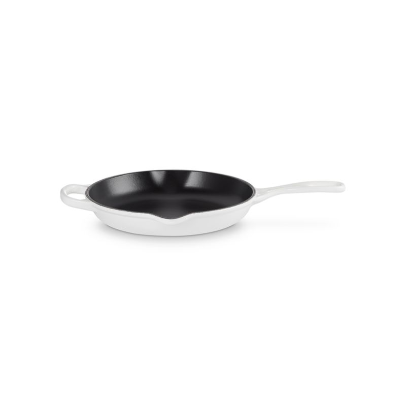 Le Creuset ® Signature 9" White Enameled Cast Iron Skillet - image 4 of 7