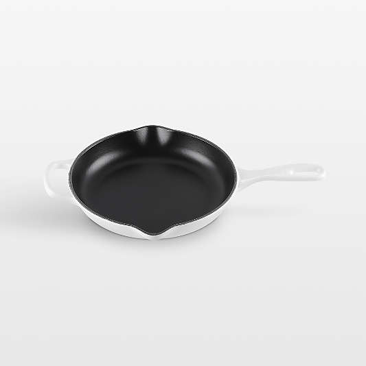 Le Creuset ® Signature 9" White Enameled Cast Iron Skillet
