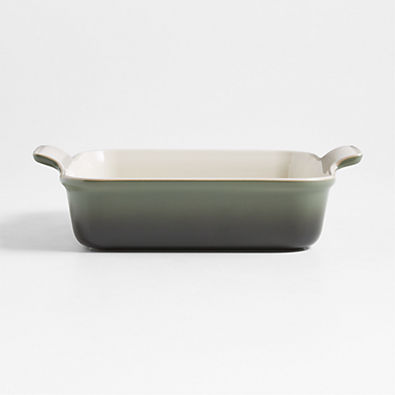 View Le Creuset ® Heritage 3-Qt. Thyme Square Ceramic Baking Dish details