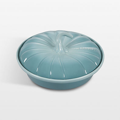 View Le Creuset © 9" Sea Salt Pumpkin Casserole Dish details