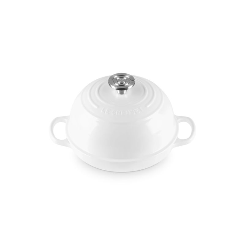 Le Creuset ® Signature 9.5" White Bread Oven - image 2 of 9