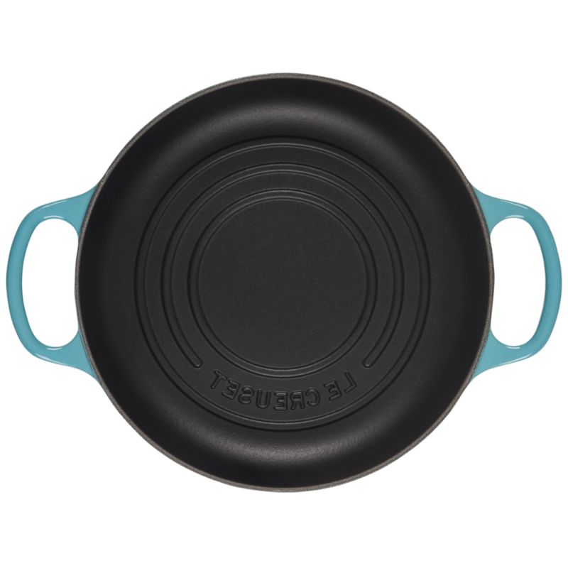 Le Creuset ® 9.5" Caribbean Blue Enameled Cast Iron Bread Oven - image 7 of 8