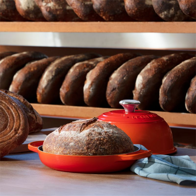 Le Creuset ® 9.5" Caribbean Blue Enameled Cast Iron Bread Oven - image 4 of 8