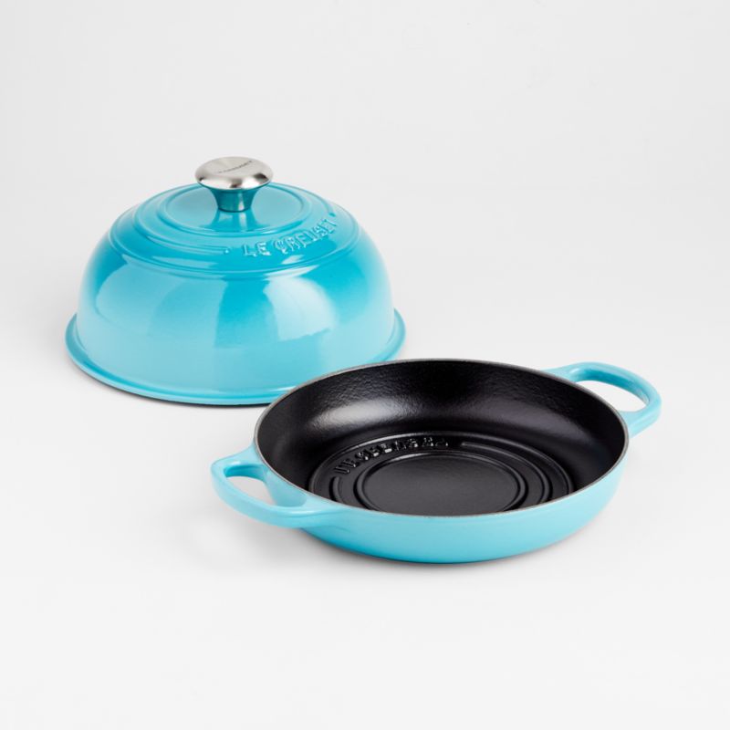 Le Creuset ® 9.5" Caribbean Blue Enameled Cast Iron Bread Oven - image 5 of 8