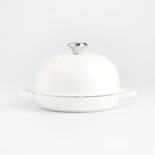 Le Creuset ® 9.5" White Enameled Cast Iron Bread Oven