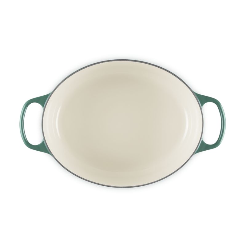 Le Creuset ® Signature 6.75-Qt. Artichaut Enameled Cast Iron Oval Dutch Oven - image 6 of 11