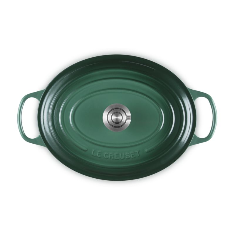 Le Creuset ® Signature 6.75-Qt. Artichaut Enameled Cast Iron Oval Dutch Oven - image 2 of 11