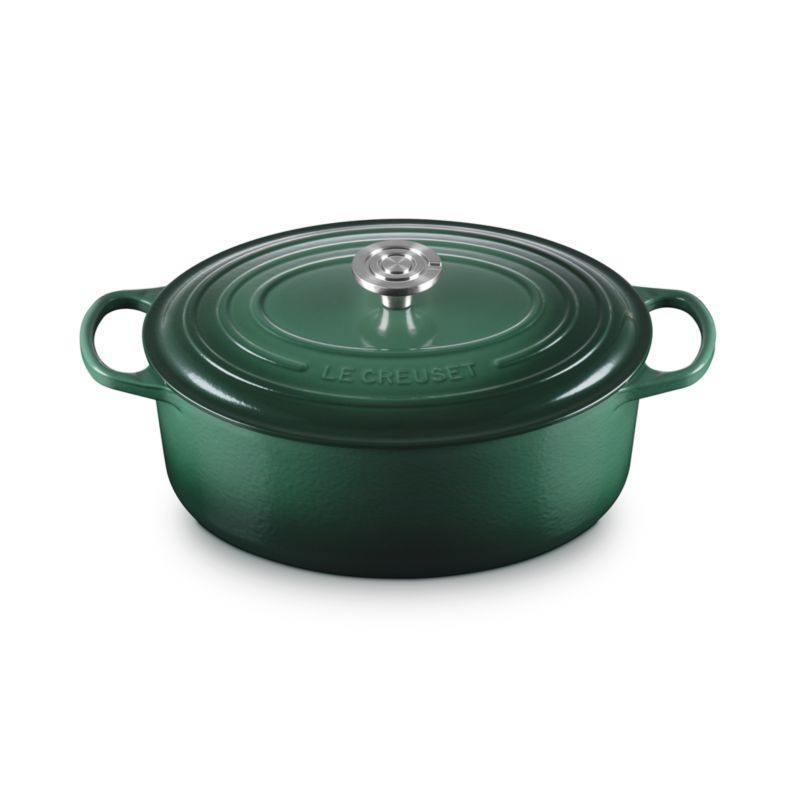 Le Creuset ® Signature 6.75-Qt. Artichaut Enameled Cast Iron Oval Dutch Oven - image 5 of 11