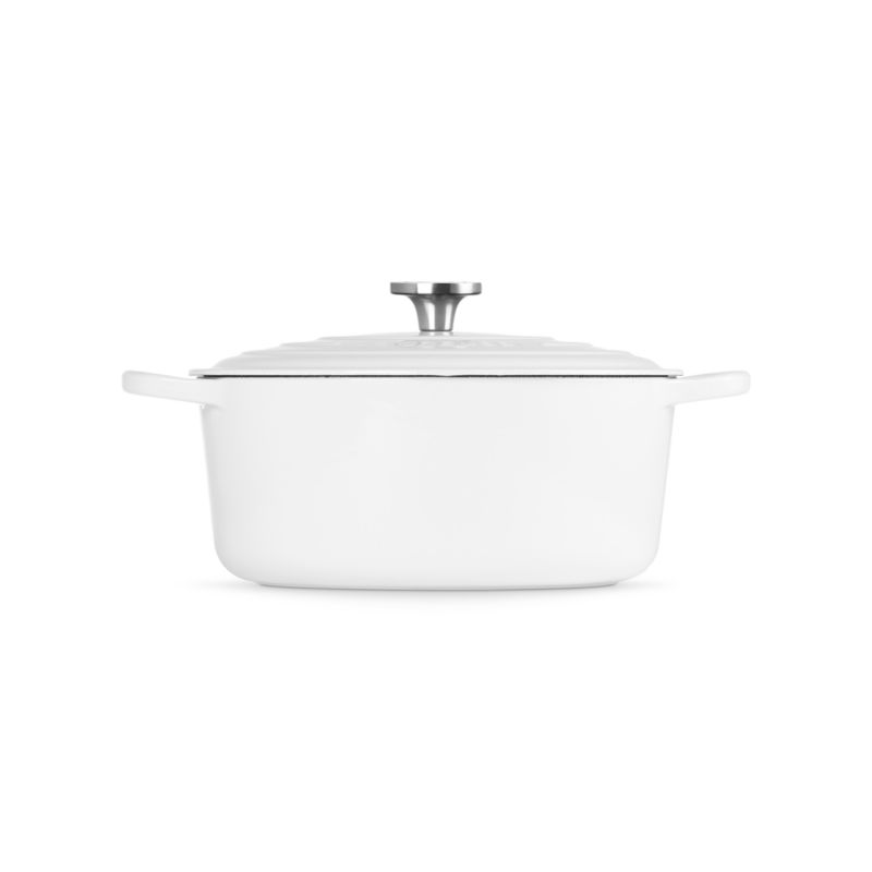 Le Creuset ® Signature 9-Qt. White Enameled Cast Iron Dutch Oven - image 3 of 11