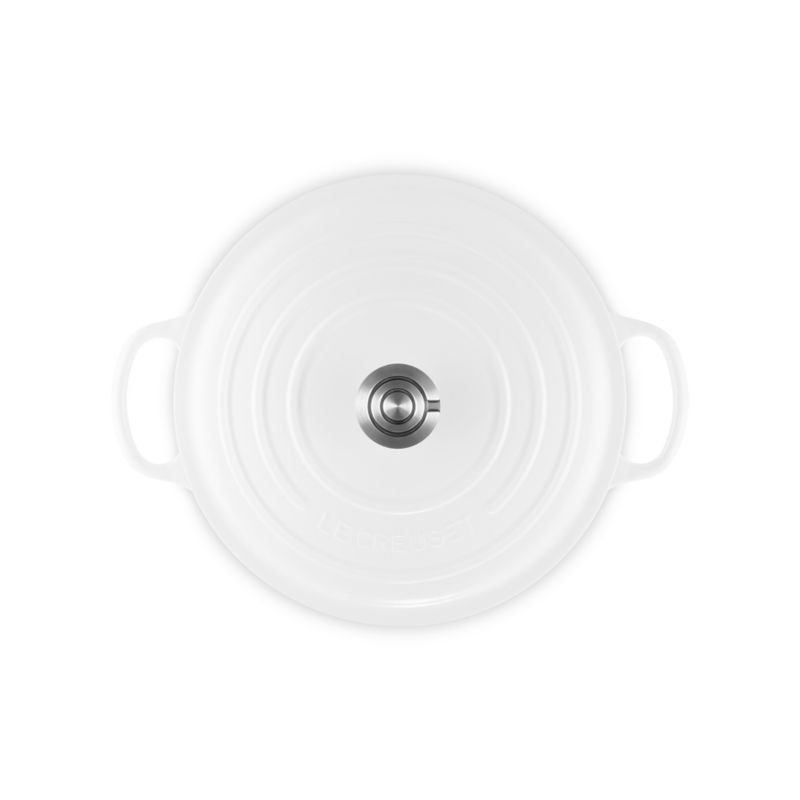 Le Creuset ® Signature 9-Qt. White Enameled Cast Iron Dutch Oven - image 1 of 11
