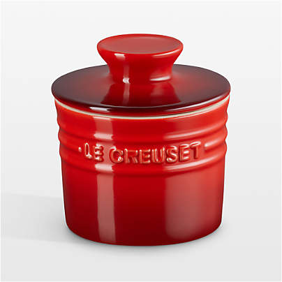 Le Creuset ® Cerise 6-oz. Stoneware Butter Crock