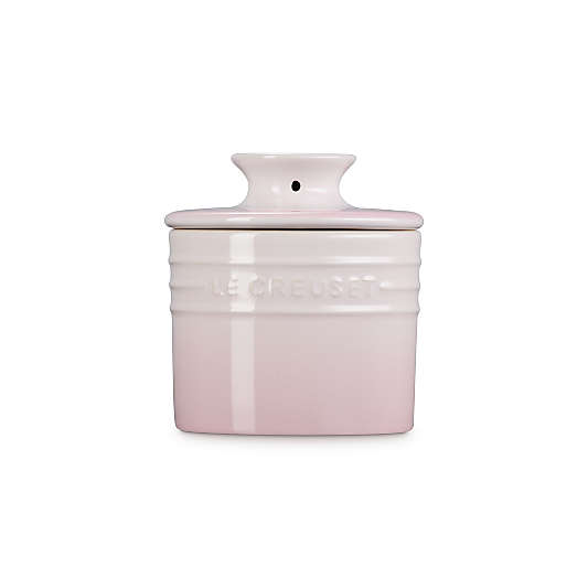 Le Creuset ® Shell Pink 6-oz. Stoneware Butter Crock