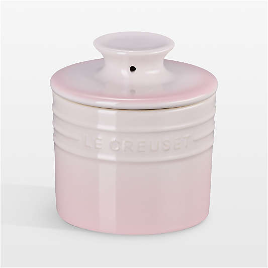 Le Creuset ® Shell Pink 6-oz. Stoneware Butter Crock